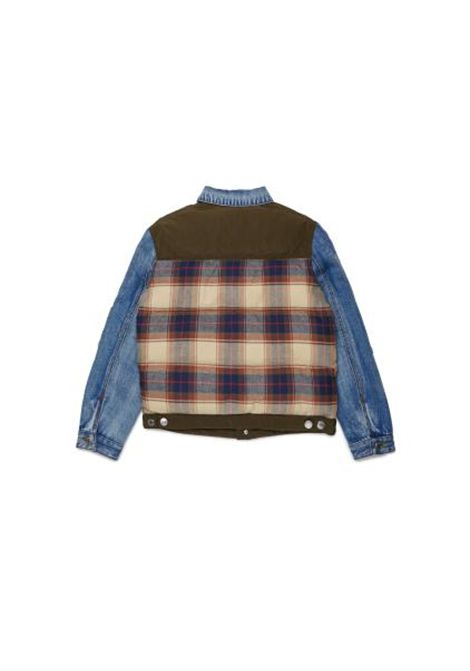 Giubbino con patch DSQUARED2 JUNIOR | DQ3414 D0AIADQ717